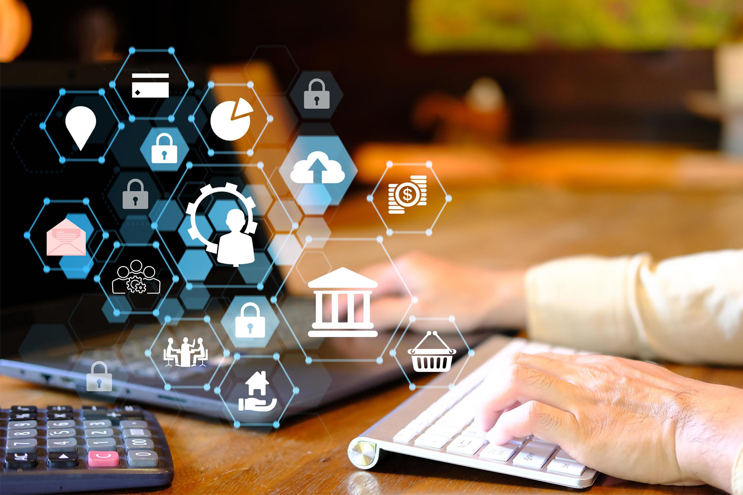 Professional ghostwriter at work