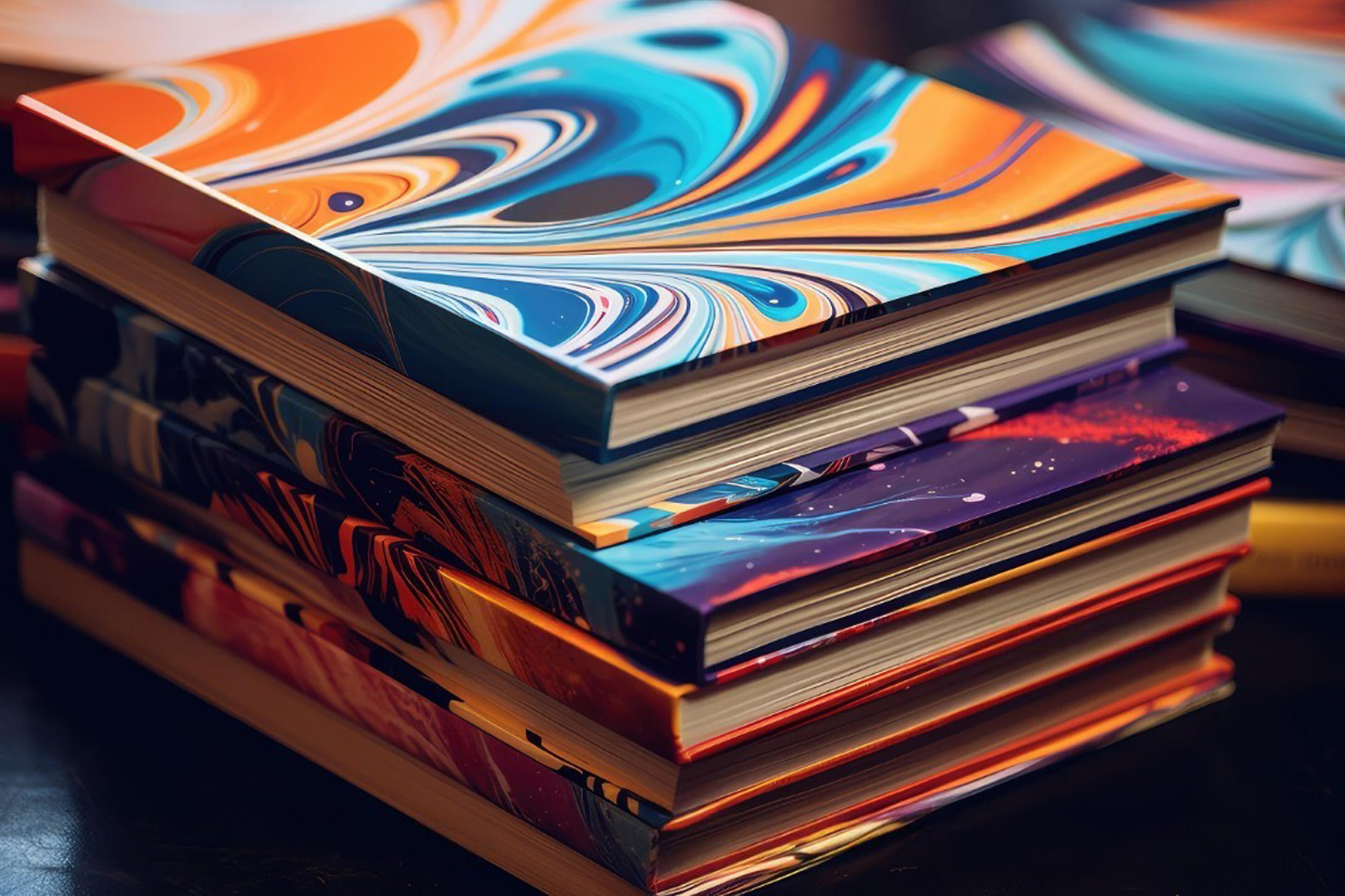 Professional ghostwriter at work