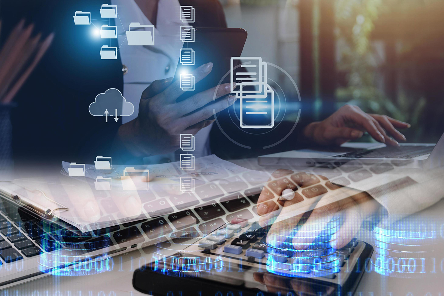 Professional ghostwriter at work