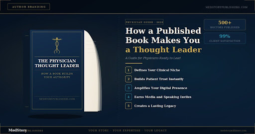 How a Published Book Makes You a Thought Leader: A Guide for Physicians