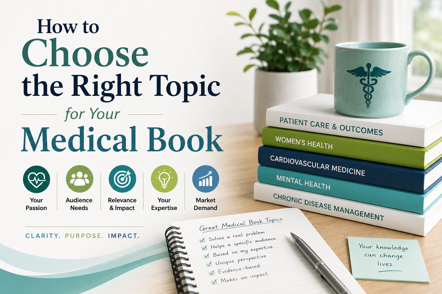How to Choose the Right Topic for Your Medical Book