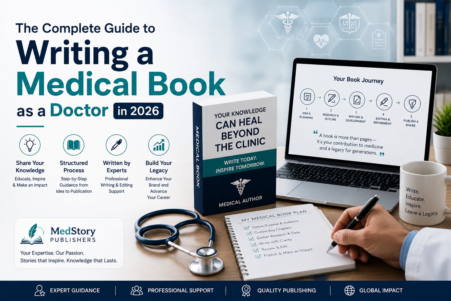 The Complete Guide to Writing a Medical Book as a Doctor in 2026