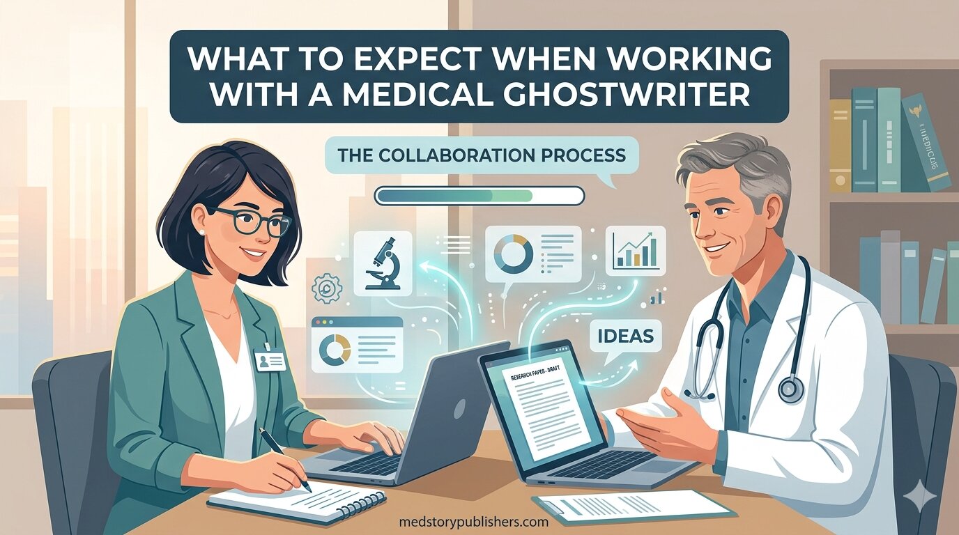 What to Expect When Working With a Medical Ghostwriter